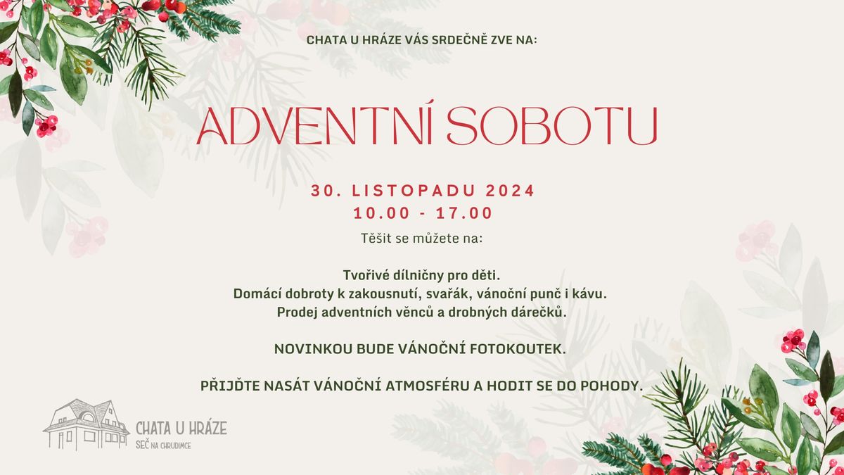 ADVENTN\u00cd SOBOTA