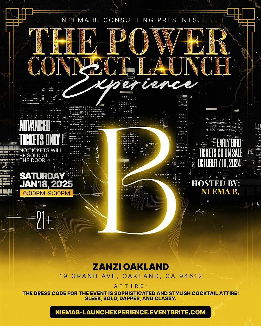 Ni Ema B. Consulting Presents: The Power Connect Launch Experience