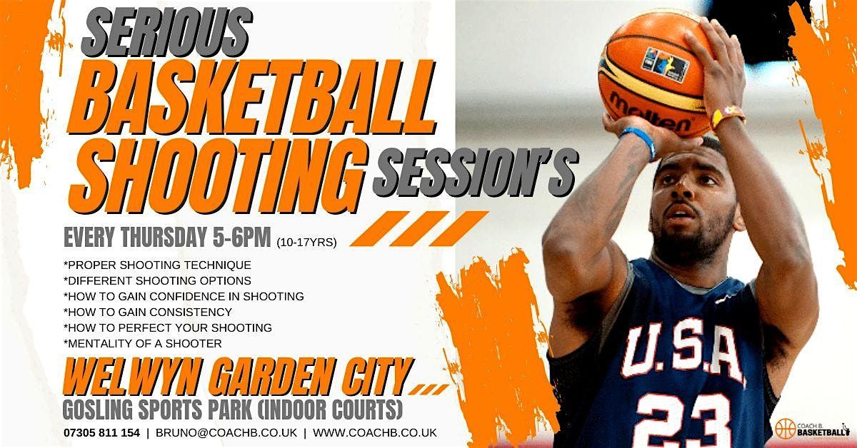 Basketball Shooting Sessions: THURSDAY'S (10-17 yrs old) 5-6PM @GOSLING WGC