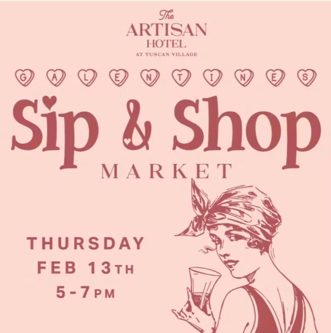 Sip & Shop at The Artisan Hotel