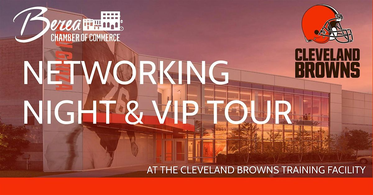 Cleveland Browns Networking Night & VIP Tour