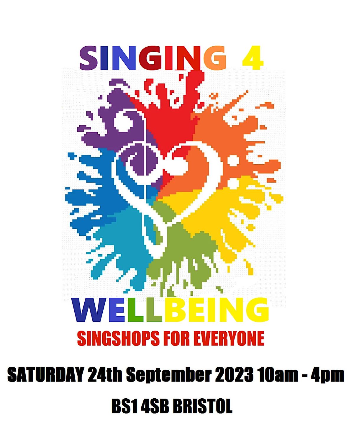 SINGING FOR WELLBEING SINGSHOPS