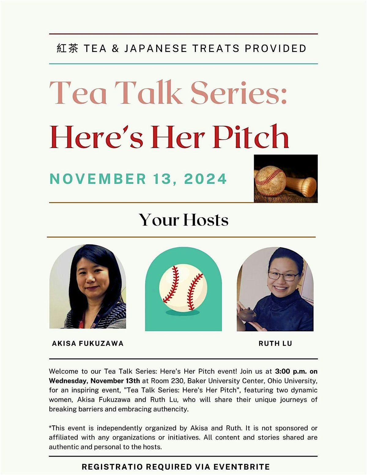 Tea Talk Series: Here\u2019s Her Pitch