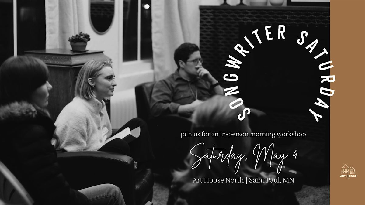 Songwriter Saturday at Art House North