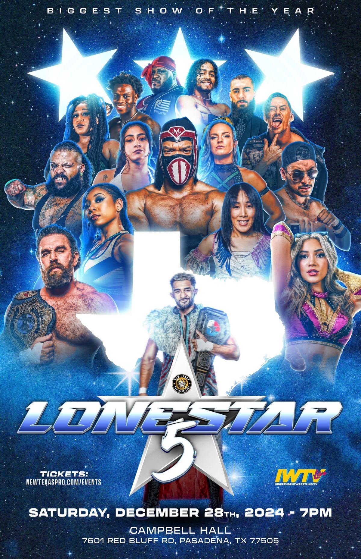 New Texas Pro Wrestling Presents: \u201cLoneStar 5\u201d