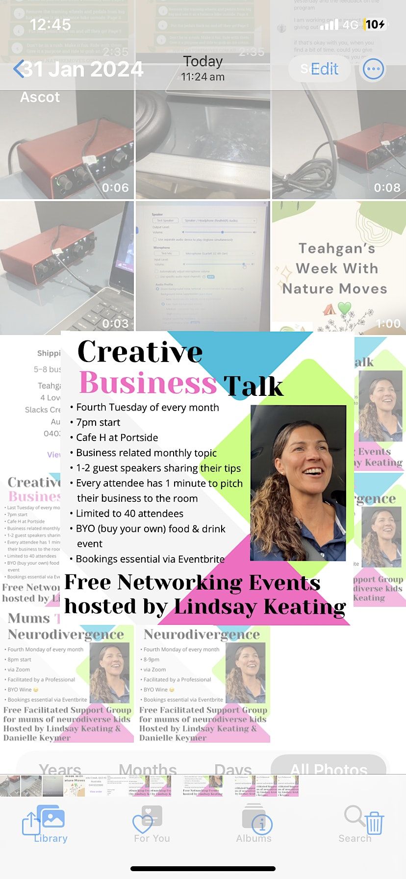 Creative Business Talk - Free NDIS provider networking