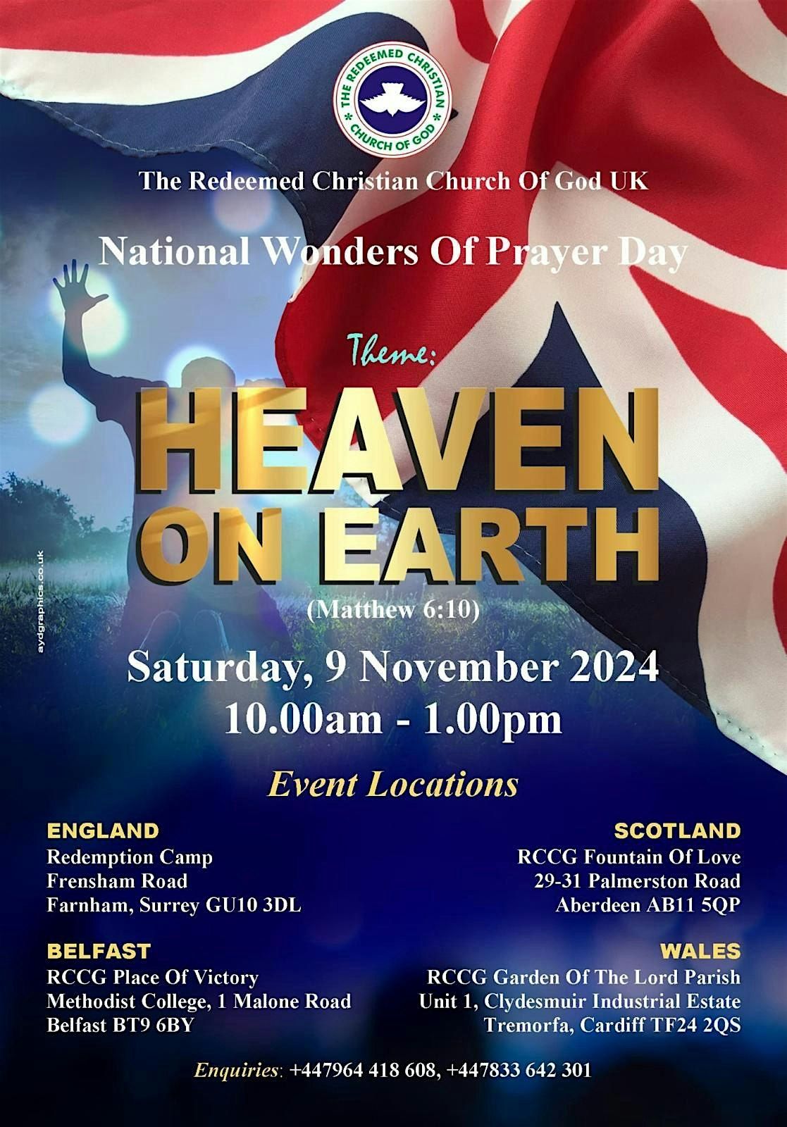 Wonders of Prayer Day 2024 (United Kingdom)