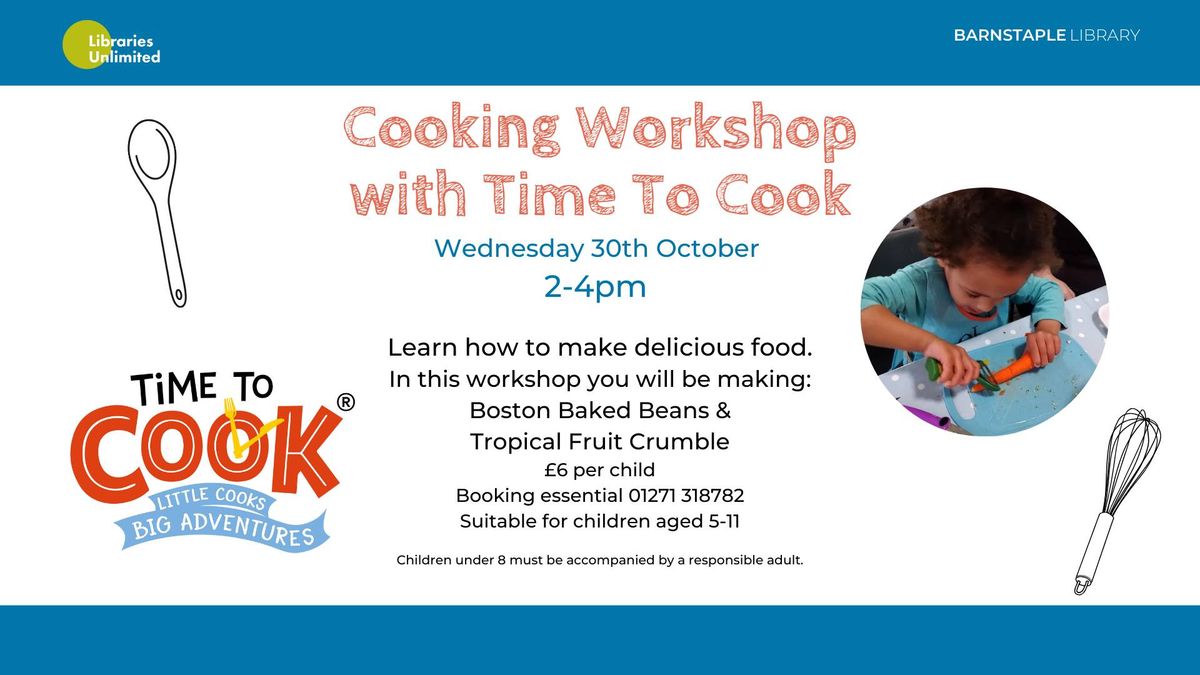 Cooking Workshop with Time to Cook