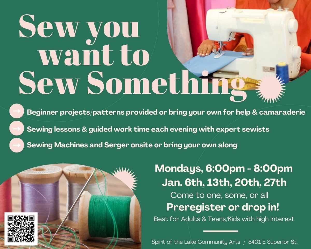 Sew You Want to Sew Something?