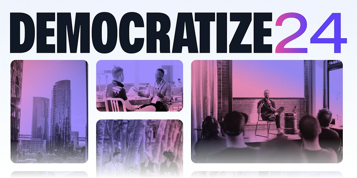 Democratize 2024 - the 2 Day Dealmaking Summit for AI and Web3 Markets