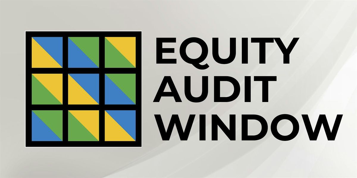 Equity Audit Window: Beyond the Panes