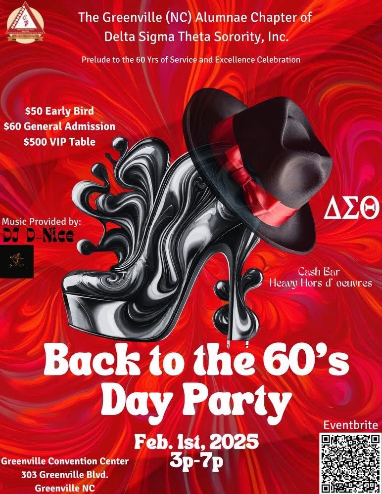 Back to the 60\u2019s Day Party