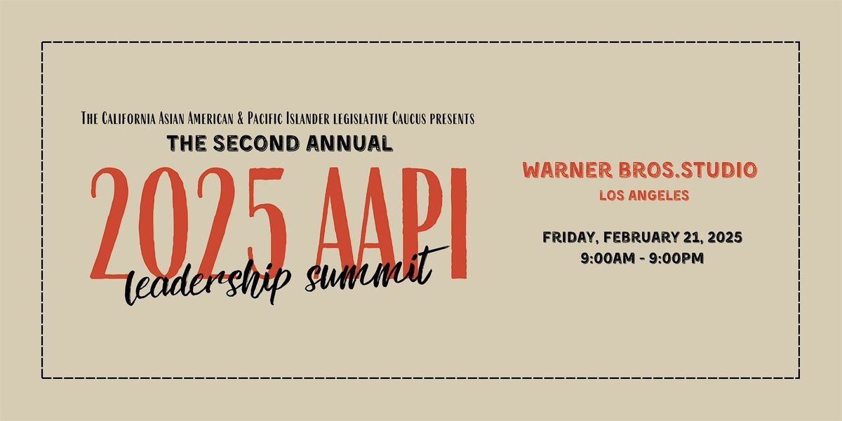 2025 AAPI Leadership Summit