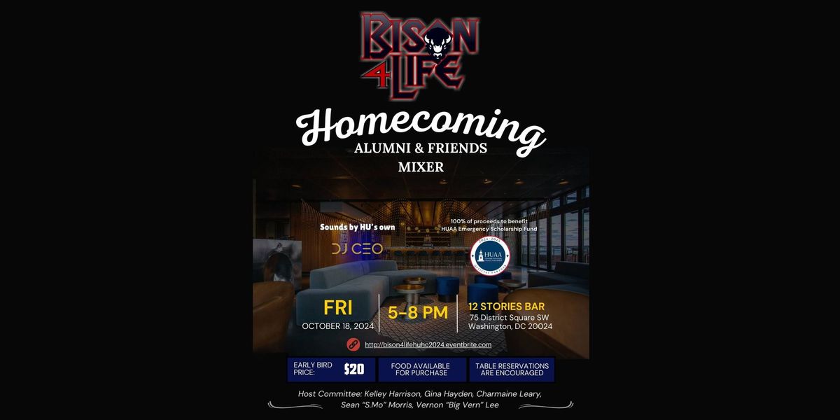 Bison4Life Homecoming Alumni & Friends Mixer