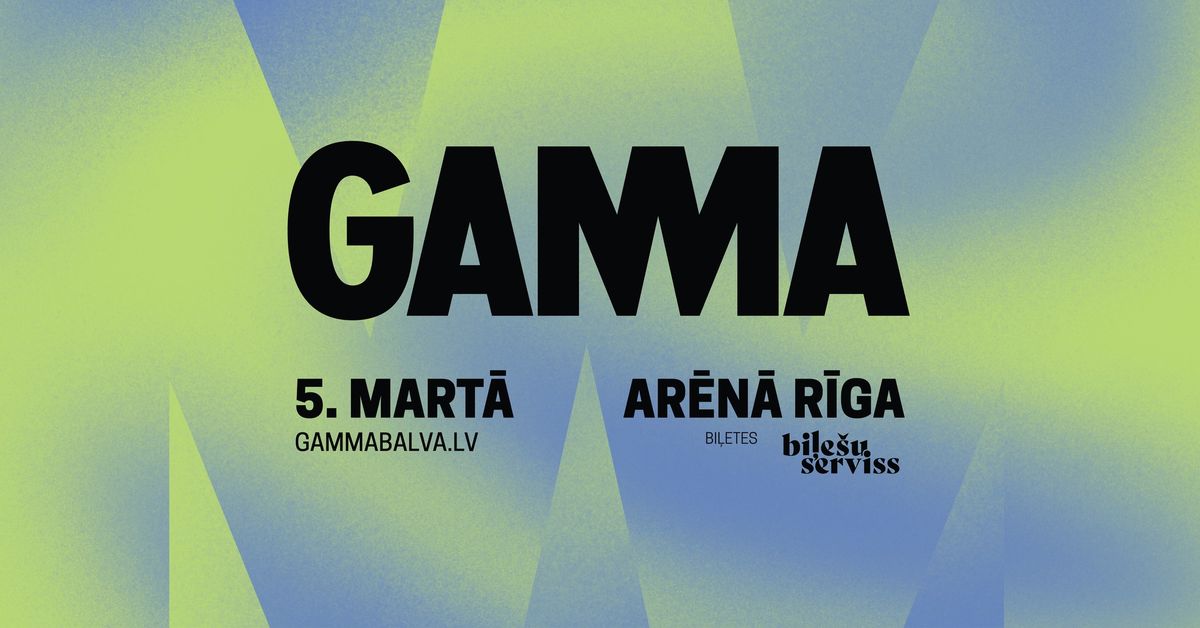 GAMMA | Gada augst\u0101kais m\u016bsdienu m\u016bzikas apbalvojums