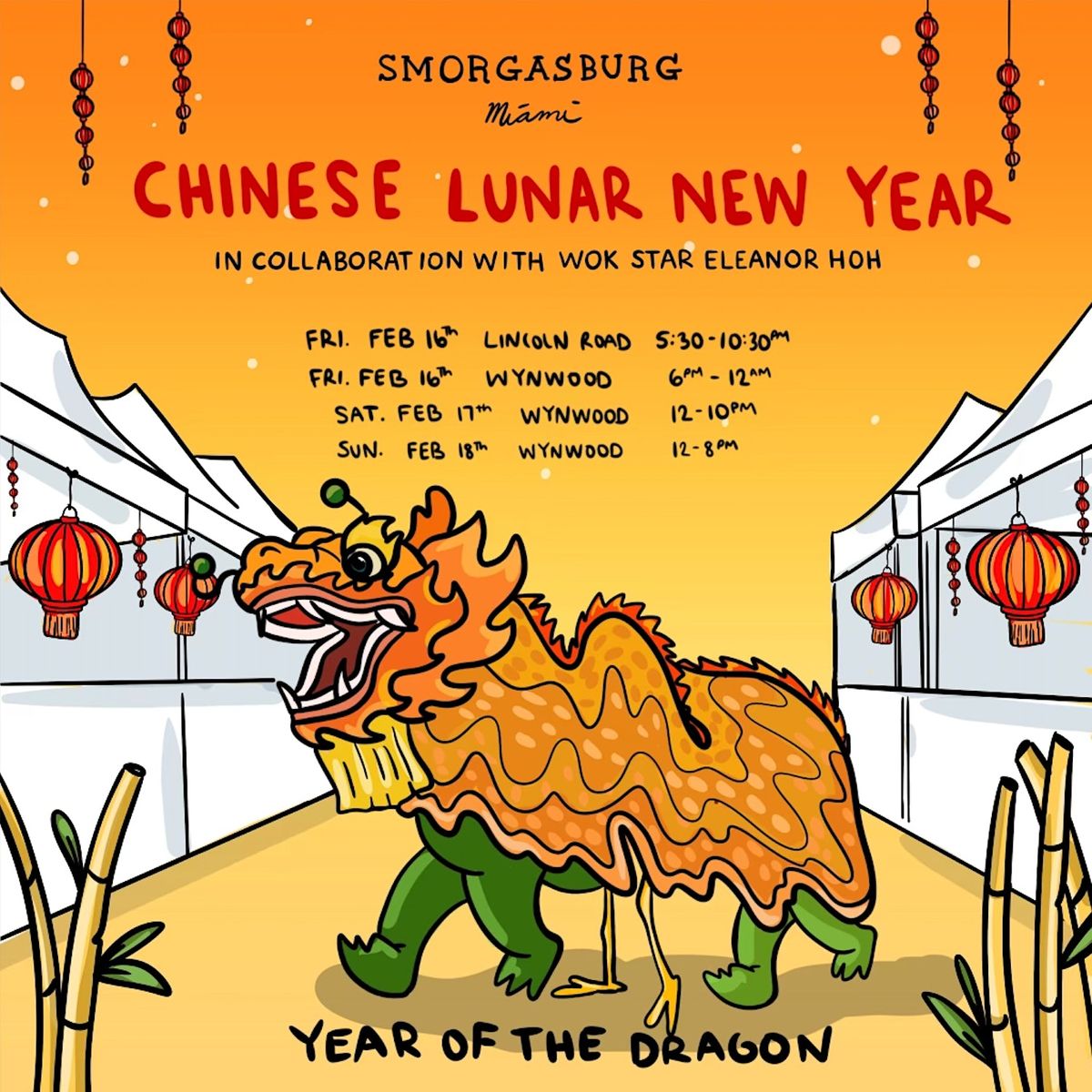 Chinese Lunar New Year at Smorgasburg Miami