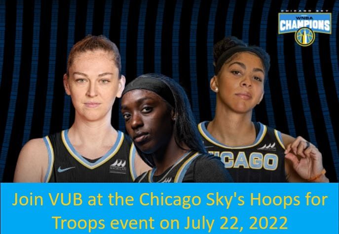 Veterans Upward Bound and Chicago Sky Basketball!