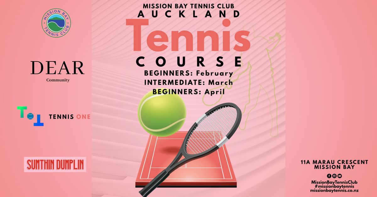 Dear Community Auckland Tennis Course