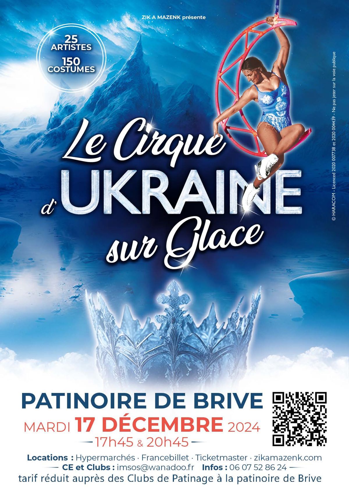 Le Cirque d'UKraine sur Glace - Brive