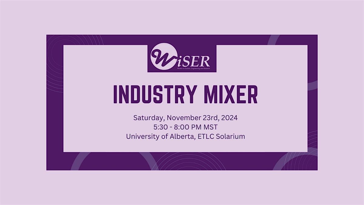 WiSER Annual Industry Mixer 2024\/25- Attendee Registration