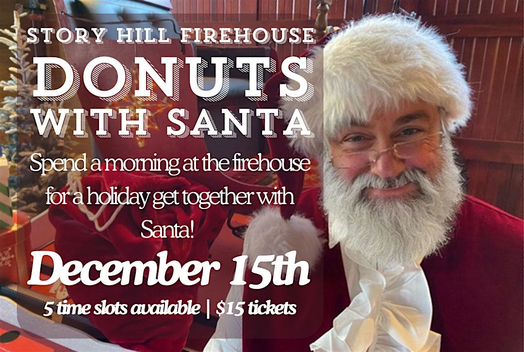 Donuts with Santa at The FireHouse