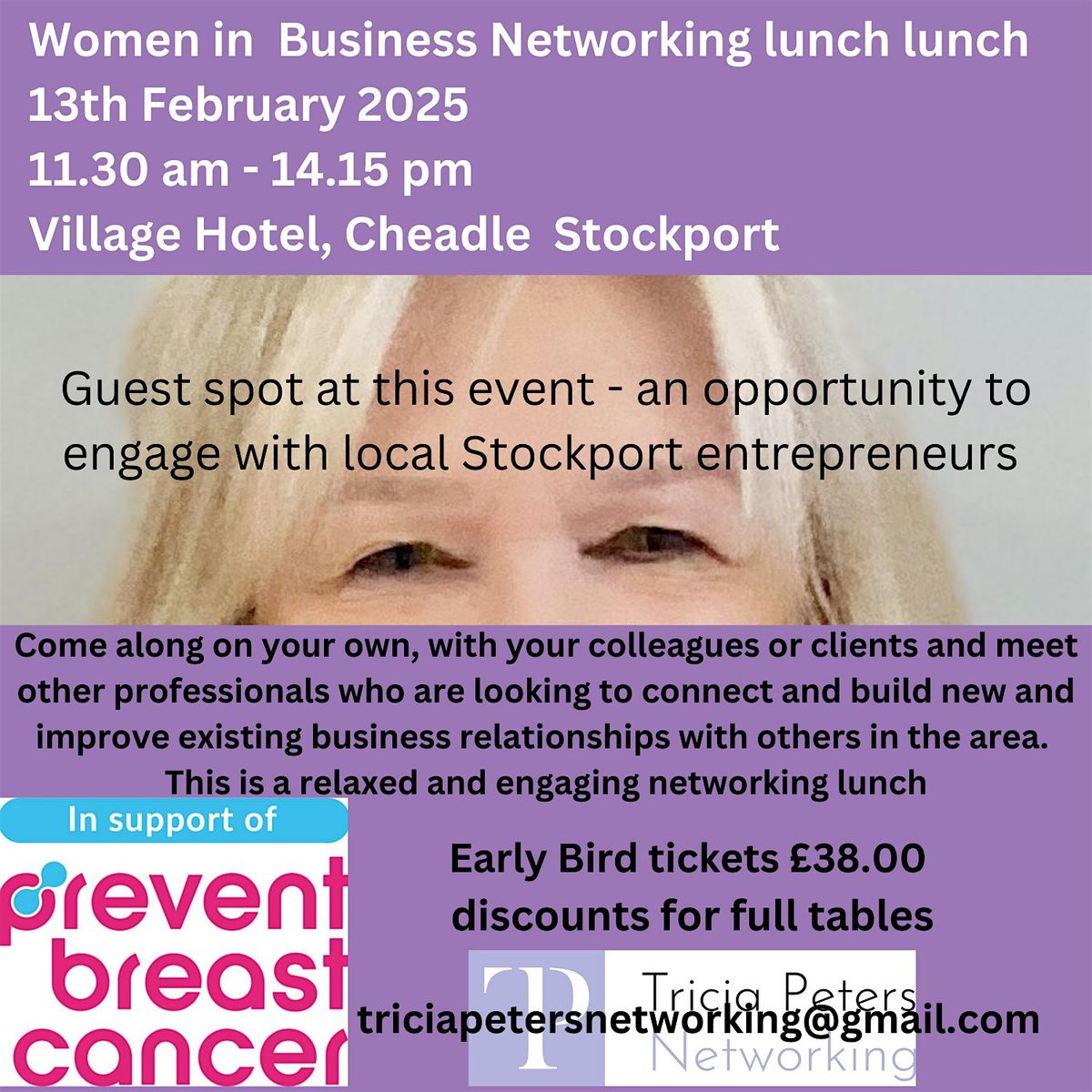 Women in Business early spring lunch - Cheadle