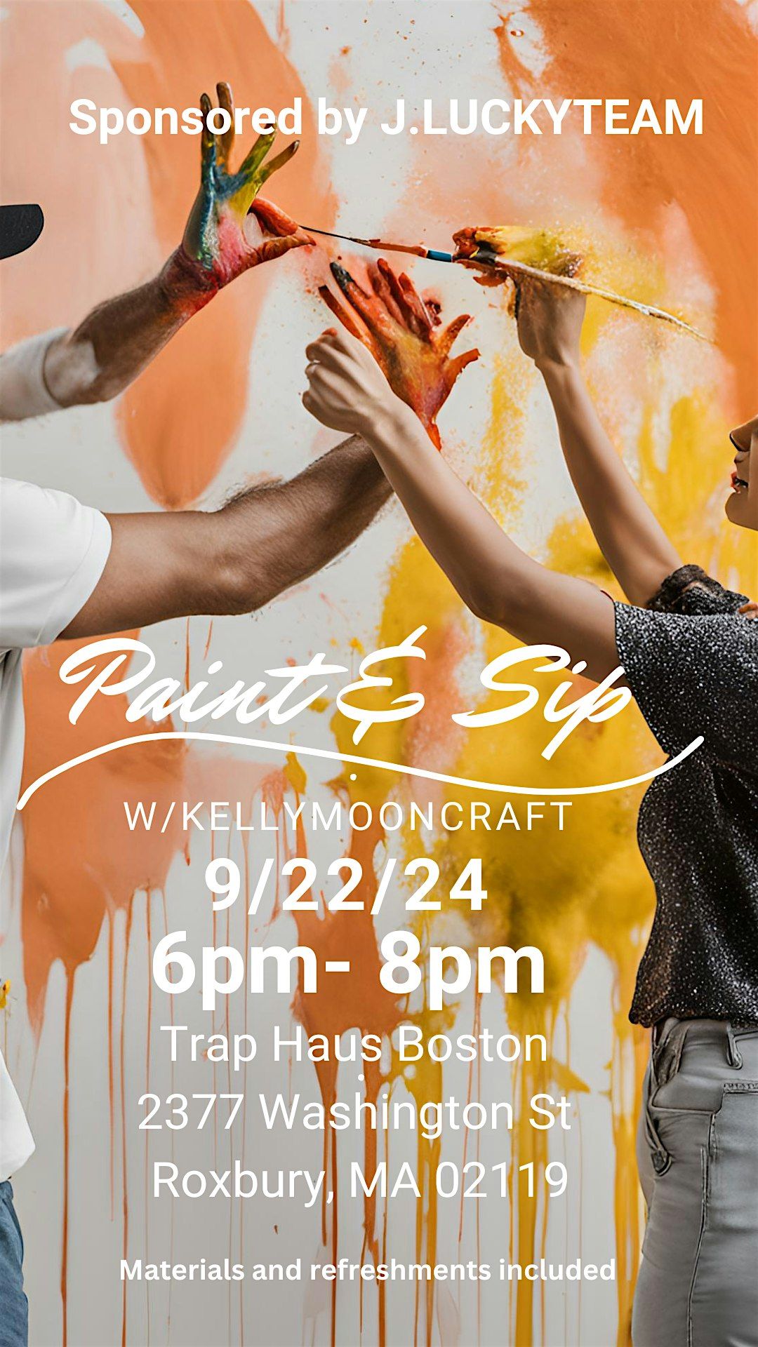 Paint & SIP W\/ KELLYMOON CRAFT