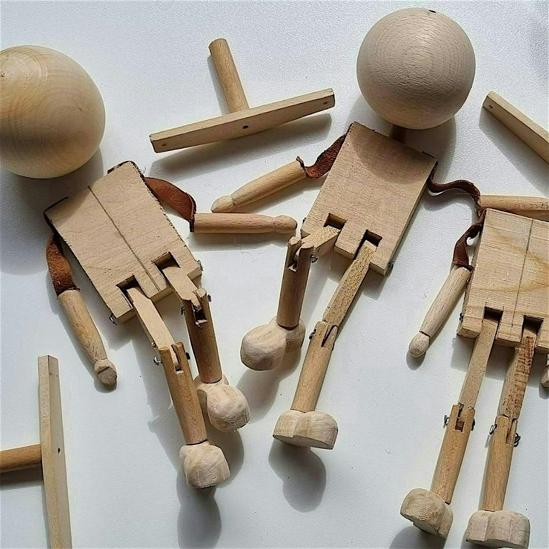 Basic wooden puppet construction