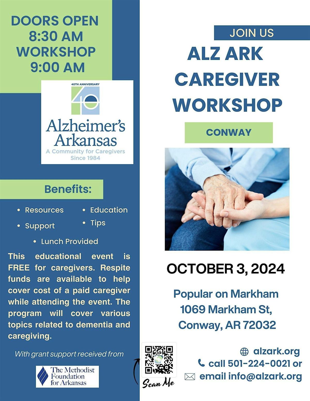 ALZ ARK Caregiver Workshop- Conway