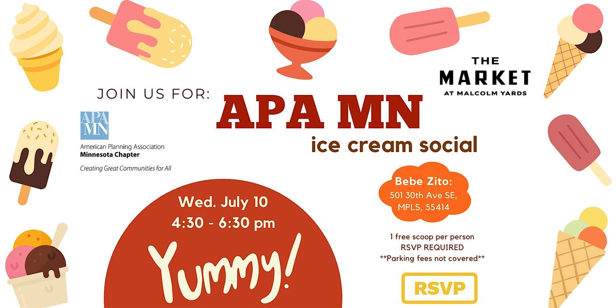 APA MN Ice Cream Social