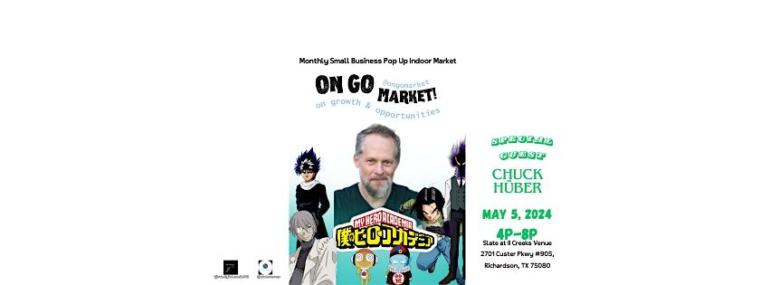 On GO Market May 5th w\/ Chuck Huber