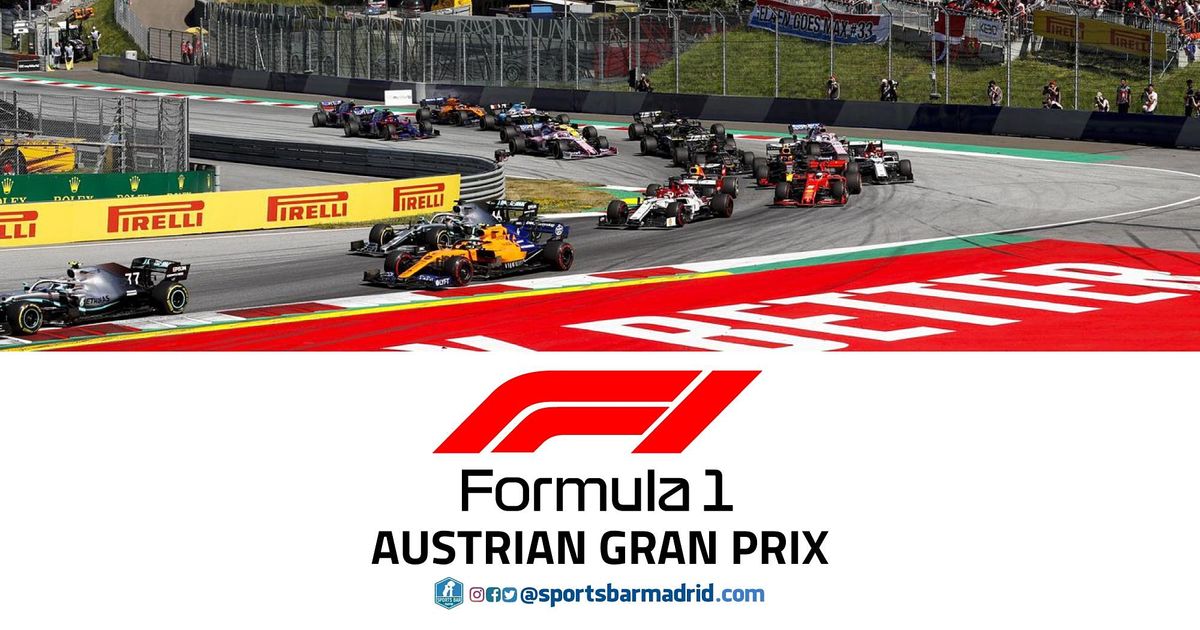 Formula 1 Austria Grand Prix | F1 - Sports Bar Madrid