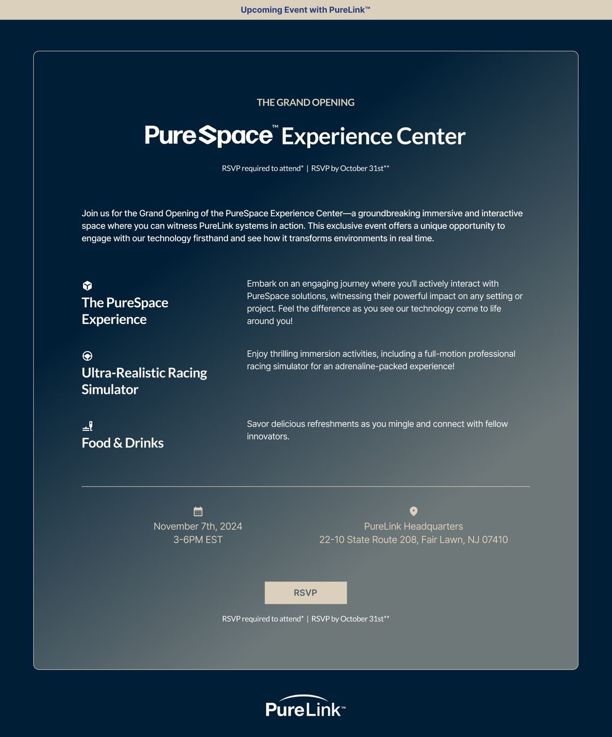 PureSpace Experience Center Grand Opening