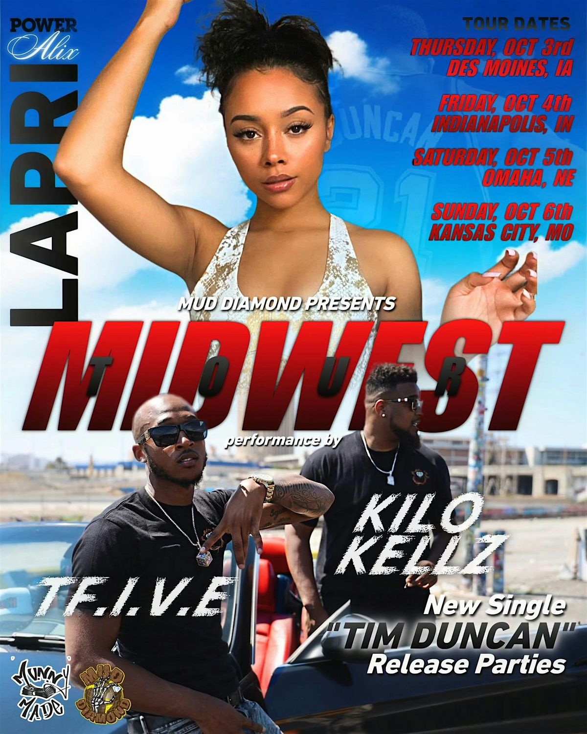 THE MIDWEST POWER TOUR WITH ALIX LAPRI \u201cEFFIE\u201d from Power book II GHOST