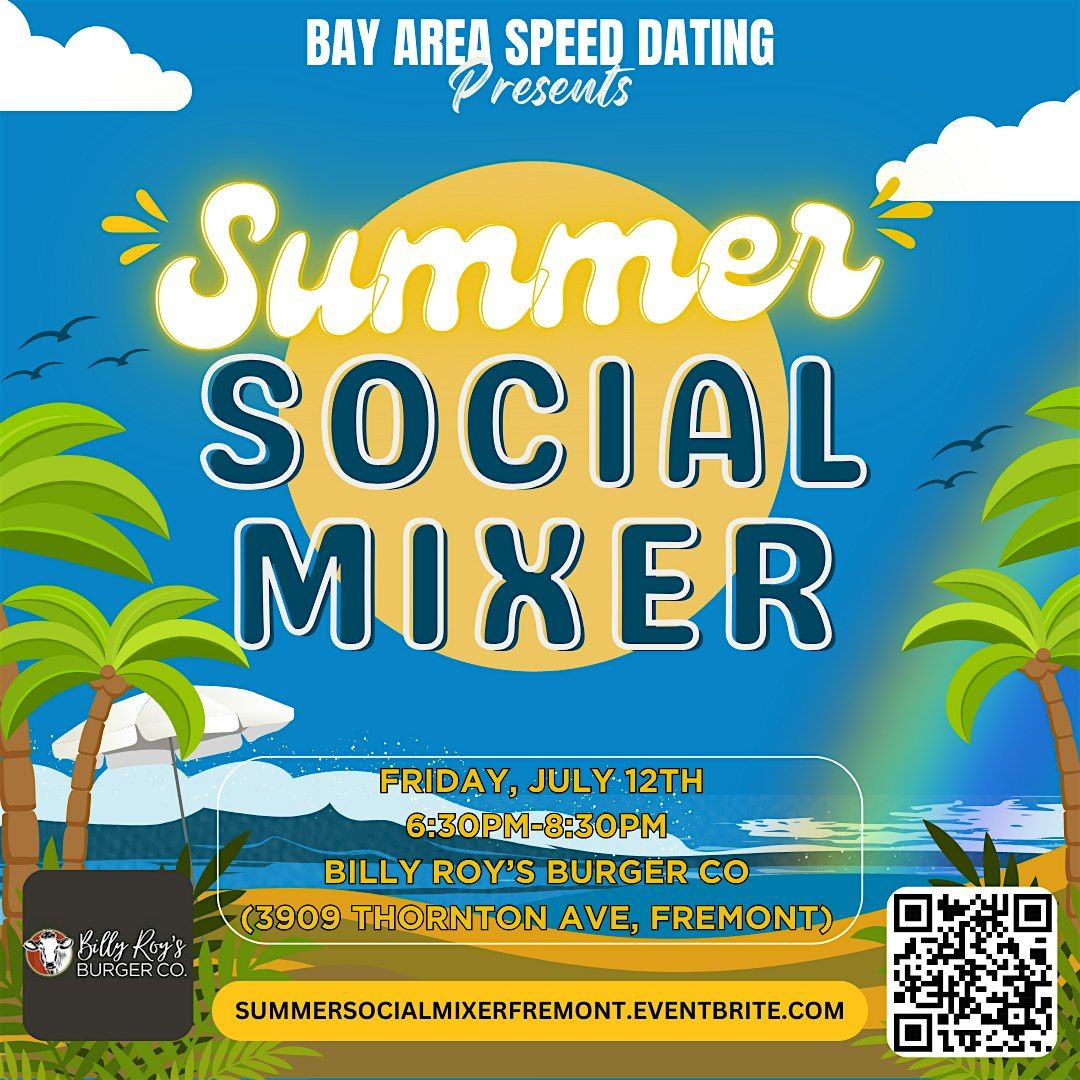 SUMMER SOCIAL MIXER IN FREMONT FOR AGES 21+ | JULY 12