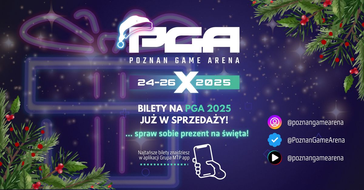 Pozna\u0144 Game Arena 2025 | 24-26.10.2025 | #TuBijeSerceGamingu