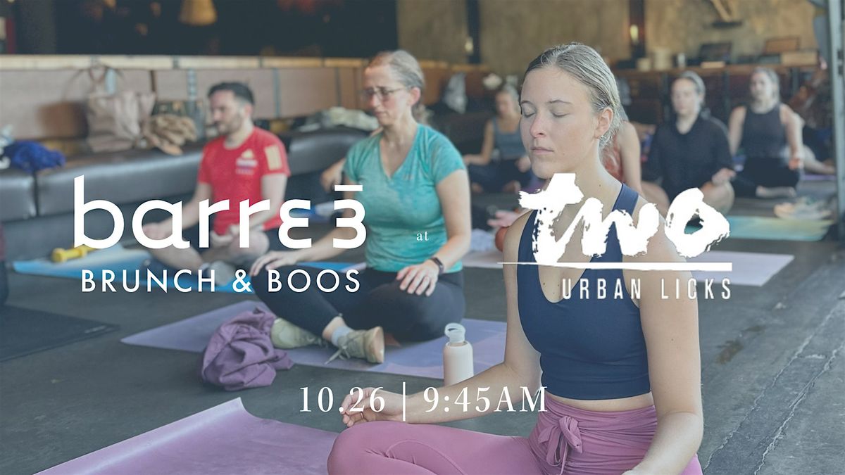 5th Annual Barre3, Brunch, & Boos