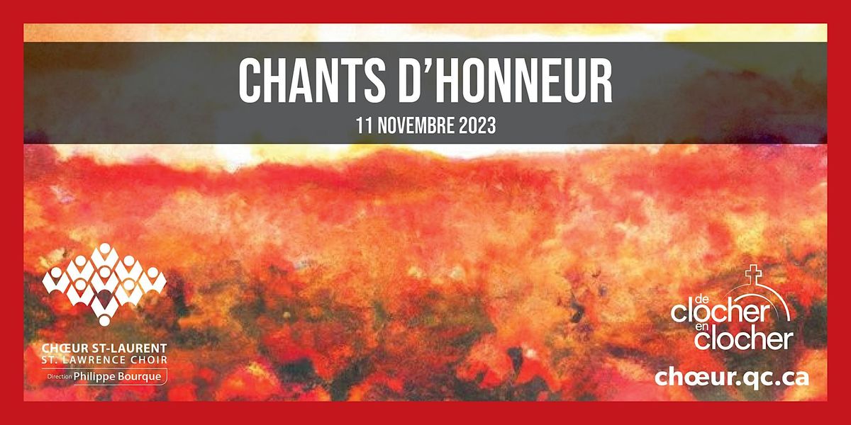 CHANTS D'HONNEUR