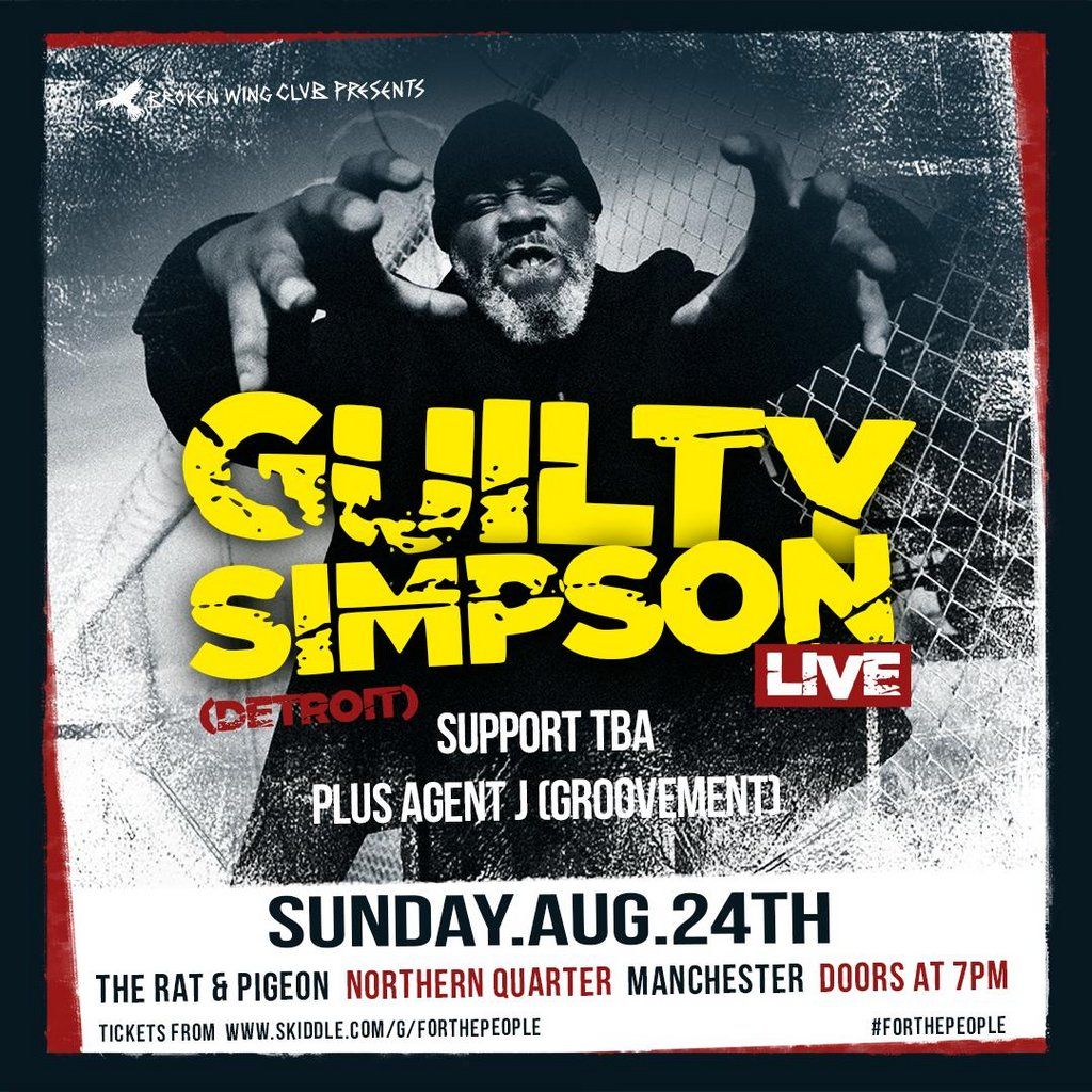 Guilty Simpson (Stones Throw) LIVE in Manchester (LTD SPACE)