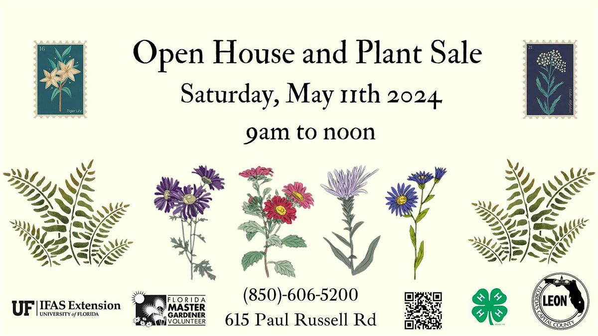 Open House and Plant Sale 2024