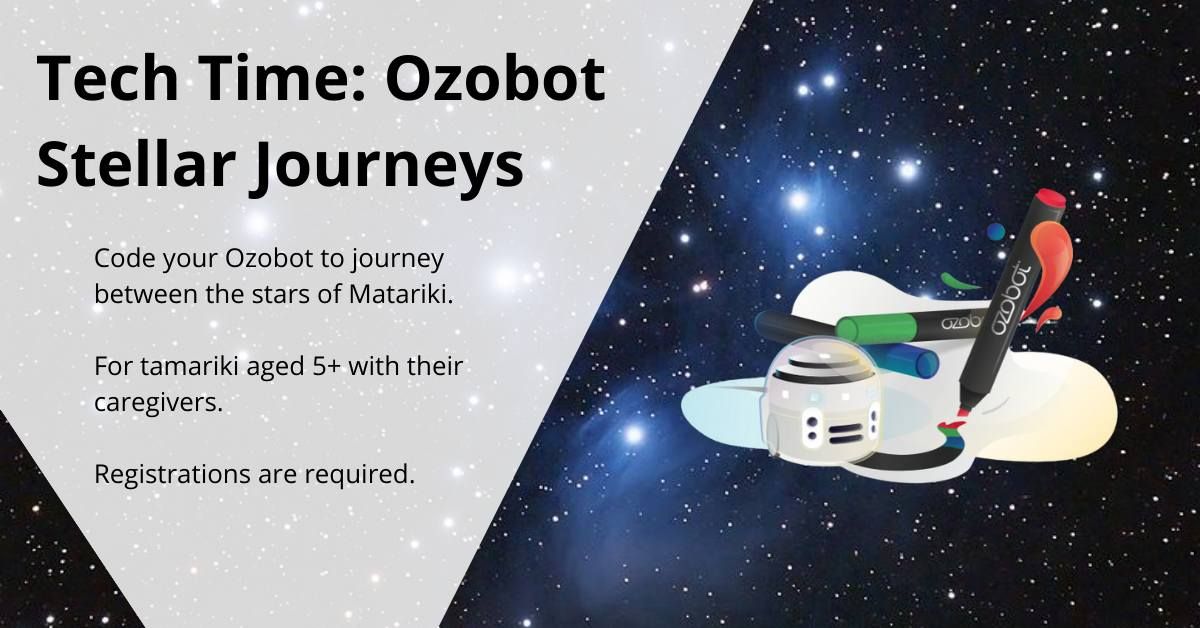 Tech Time: Ozobot Stellar Journeys