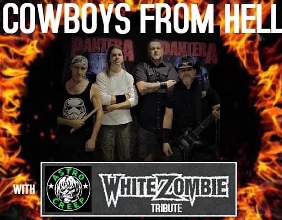 Cowboys from Hell Tribute to Pantera  wsg Disciple tribute to Slayer