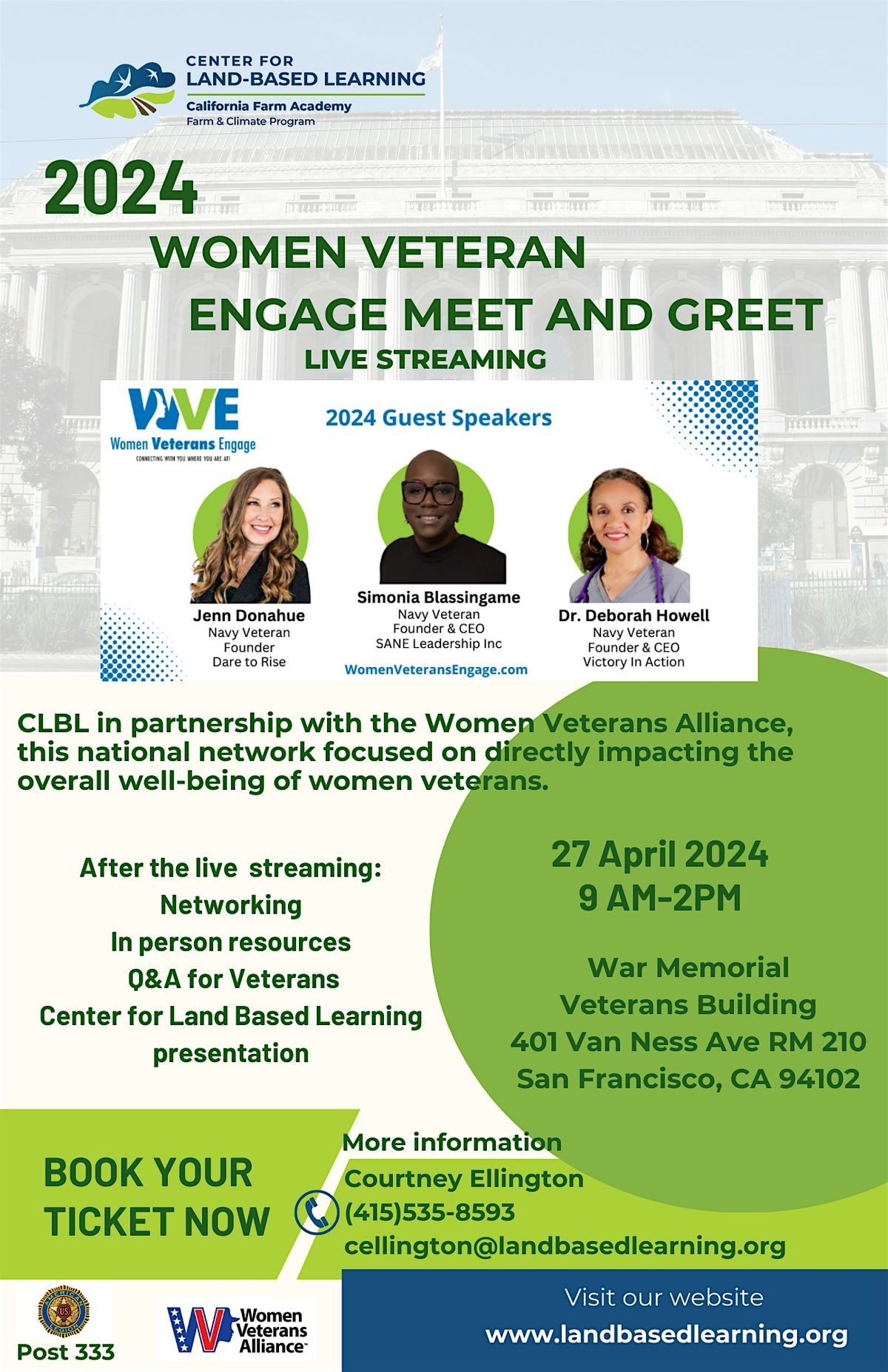 2024 Women Veteran Engage Meet and Greet