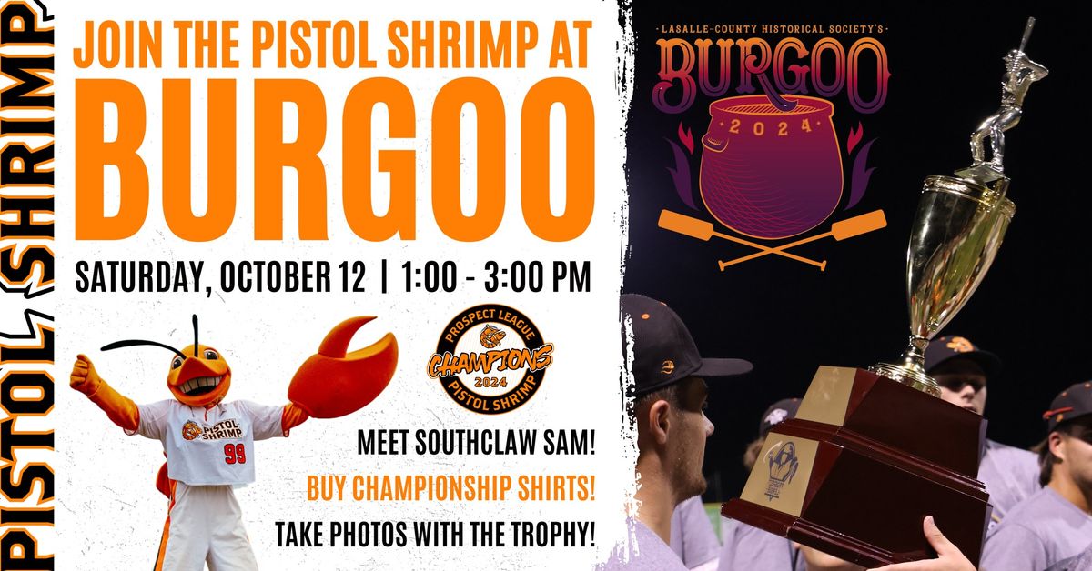 Pistol Shrimp at Burgoo!