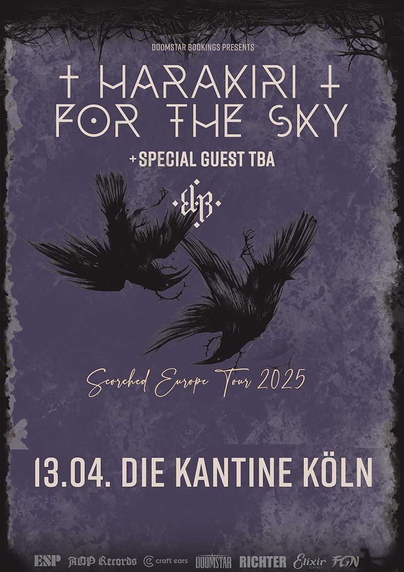 Harakiri For The Sky, special guest, E-L-R - Die Kantine K\u00f6ln