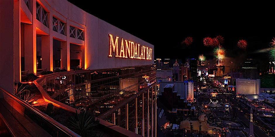 NYE 2025 PARTY rooftop lounge at Mandalay Bay Hotel - Free after 12am*