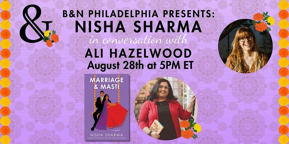 Nisha Sharma celebrates MARRIAGE AND MASTI at Barnes & Noble-Philadelphia