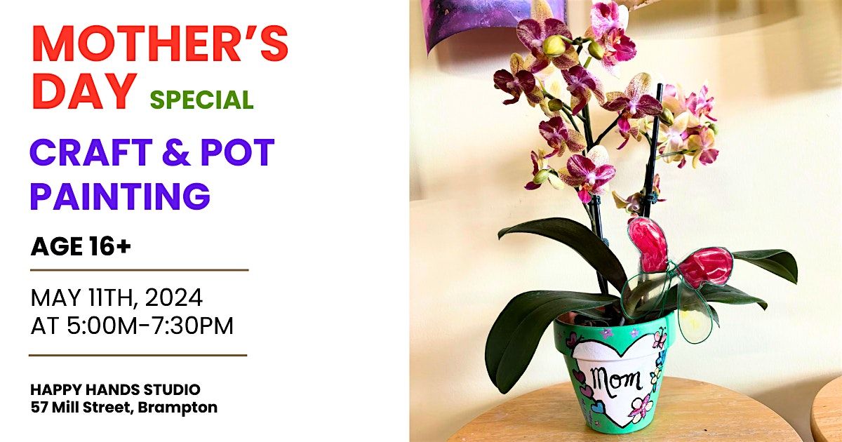 Paint the Pot - Mother's Day Special