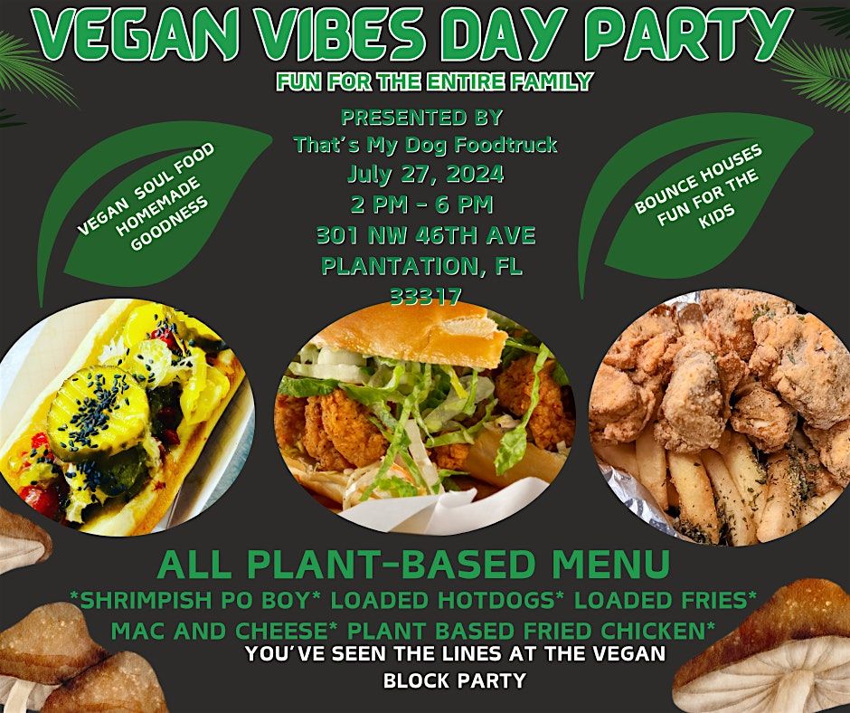 VEGAN VIBES DAY PARTY
