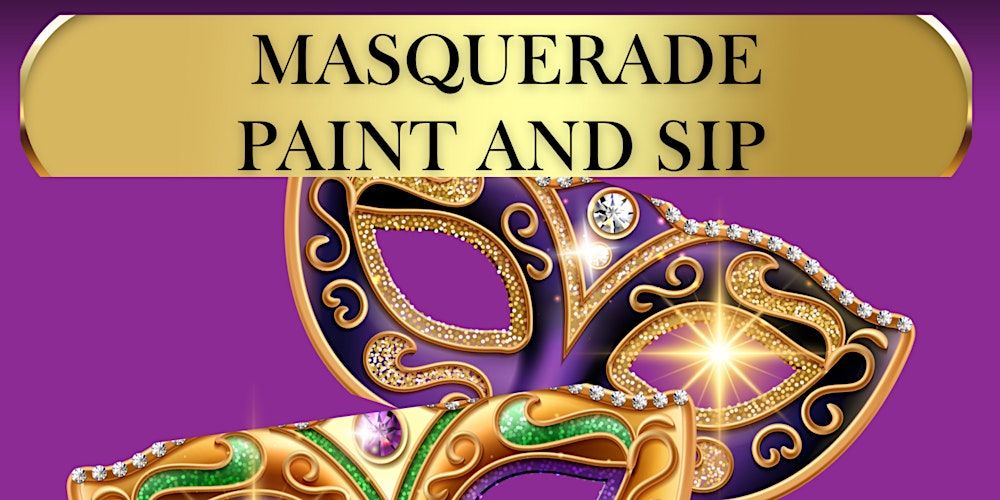 Masquerade Paint and Sip